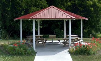Shelter Cherry Park Entrance Cherry Park